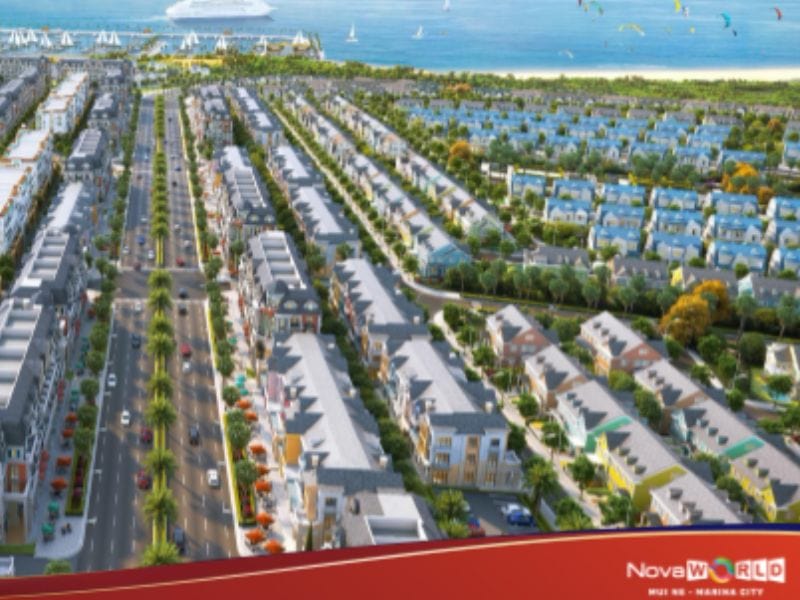 Novaworld Mũi Né - Marina City và thực tế quy hoạch tại Mũi Né Bình Thuận