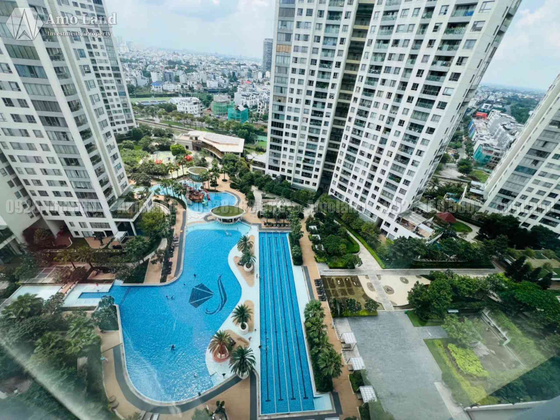 View hồ bơi